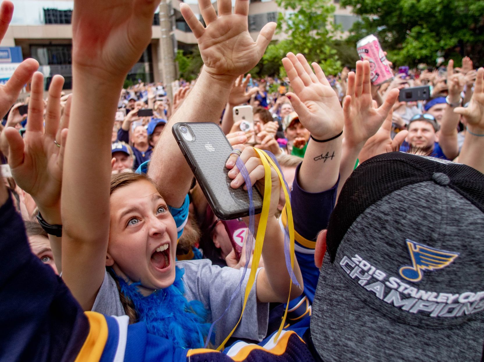 St. Louis Blues, fans celebrate Stanley Cup victory